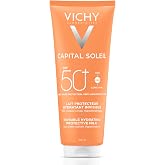 Vichy, Capital Soleil Moisturizing Family Milk, Protection, 300 ml | Very high UVB/UVA protection helps prevent sun damage an