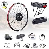 Bafang Kit di Conversione Bicicletta 48V 500W Motore Mozzo Ruota Posteriore  per Bicicletta 20 pollici 26 pollici 27,5 pollici Kit Ruota Posteriore 700C  con Display LCD : Amazon.it: Sport e tempo libero