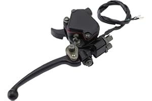 WOOSTAR 7/8" 22 mm Acceleratore a Pollice con Doppia Leva del Freno Assemblaggio Sostituzione per 50cc 90cc 110cc 150cc 250cc Taotao Sunl Roketa Kazuma ATV 4 Ruote Quad Motorizzato Bike