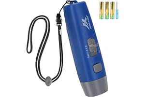 Aytop Silbato Electrónico, Silbato de Arbitro Electrónico Profesional Volumen Ajustable de 3 Tonos y 3 Niveles Emergencia para Entrenador Clases Deportivas, Camping Actividades, Arbitro