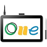 Wacom One 12 - DTC121W0B - 11,6 in&ccedil; Full HD 99% sRGB ekranlı, elektromanyetik rezonans kalem, pil ve pil dahil olmadan, Windo