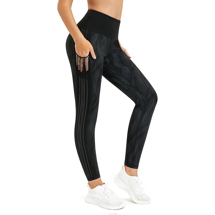 Legging Sport Femme Opaque Legging De Sport Femme Tuspryt - Opaque Avec Poches, Taille Haute Et Confort Optimal Leonie And Co Leggings