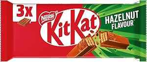 KITKAT Hazelnut Wafer ricoperto di Cioccolato al Latte al gusto Nocciola 5g