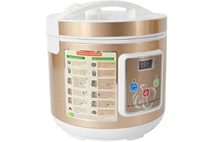 Futchoy Fermenteur D'ail Noir - 5L-Machine de Fermentation Pour L'ail - Contrôle Intelligent Entièrement Automatique - 90 W
