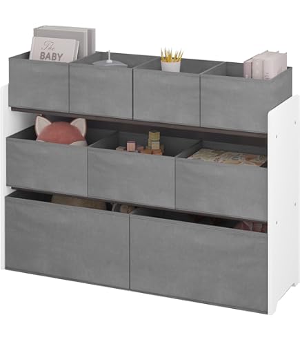 GOPLUS Étagère De Rangement Enfants Pour Jouets Et Livres,en Forme De