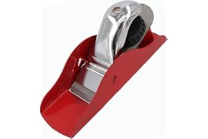 WVXILYR Mini Cepillo de Carpintero Manual Ajustable, Herramienta de Carpintería para Alisar y Modelar Superficies de Madera, Cepilladora De Madera, Compacto y Ligero para Trabajos y Bricolaje (135 mm) ﻿