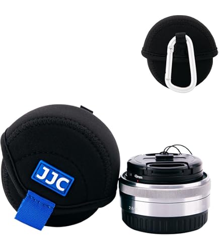 3-Pack Neoprene Lens Pouch Bag For DSLR Cameras – Fits Canon Nikon Sony Olympus Lenses, Padded Protection