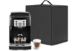 AIRMSA Copertura impermeabile universale antipolvere per macchina da caffè De'Longhi Magnifica S/Evo, Philips serie 2200/3300/5400 Macchina da caffè automatica Melitta Solo - Macchina da caffè automatica e