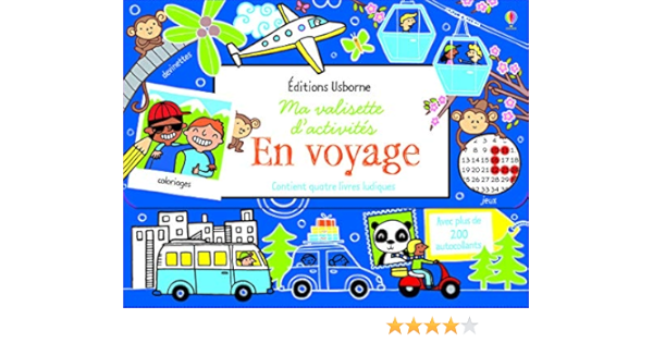 Amazon Fr Ma Valisette D Activites En Voyage Collectif Livres