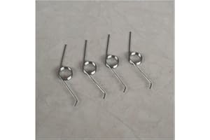 DHAEY 10 Stück/Lot Mülltonne verstellbar 3 Spulen Edelstahl 304 Torsionsfeder