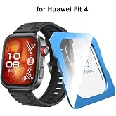 CONSTRAIN - Huawei ile uyumlu Watch Fit 4 Kolay Uygulama Aparatlı Cam Ekran Koruyucu