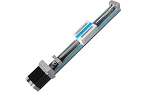 FUYU FSK40J Linear Guide Linear Module Ball Screw Motorized for CNC Linear Stage with Nema 23 Stepper Motor 50mm Stroke