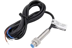 Heschen M8 capteur de proximité inductif interrupteur Type de bouclier LJ8A3-1-Z/AY détecteur 1mm 10-30VDC 200mA PNP normalement fermé (NC) 3 fils