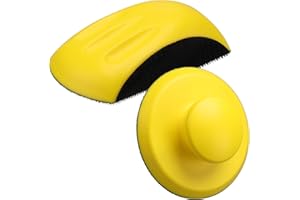 MOGRQAP 2 pezzi Blocco di levigatura a mano da 6 pollici per la lavorazione del legno, l'artigianato e il restauro dei mobili