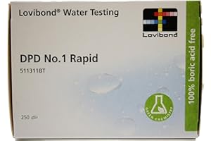 LOVIBOND Certikin – Lot de 250 pastilles réactives DPD N° 1 Rapid pour analyse du chlore libre