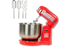 STARLYF Fast Mixer/Robot da Cucina/Macchina Impastatrice Professionale con Miscelatore Elettrico / 5 velocità/Silenzioso