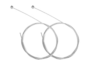 ANMOYIXIA Bike Brake Cable 2 PCS Universal Bicycle Brake Cable Before and After, Bicycle Brake Cable Replacement Accessories for Mountain Bike and Road Bike