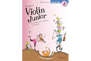 Stephen: Violin Junior: Lesson Book 2 - A Creative Violin Method for Children Book with Media Online: A Creative Violin Method for Children. violin. Méthode.: Livre de méthode 2