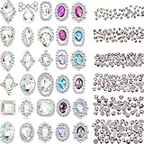 cinta imitacion diamantes Adecuado para uso en el salón o en el hogar: se adapta a uñas naturales y postizas, apto para usar en la parte superior del esmalte de uñas, gel de uñas, gel de remojo, etc.