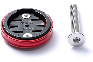 ICREOPRO Bicycle Gravity Cap Mount For Garmin Edge GPS Cycling Computer