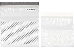 FAMILY FOODS Sacchetti richiudibili, confezione da 25 pezzi da 1,2 litri + 25 pezzi da 2,5 l, per freezer, qualità alimentare, confezione da 50 pezzi in totale, Grigio