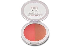 Naturaverde | BIO Make Up - Fard Satinato Maxi Duo, Blush in Polvere, Illuminante Viso, Contouring, Trucchi Donna, 10gr, N°03