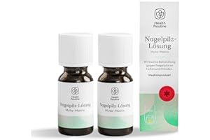 ‎HEALTHROUTINE Health Routine Myko-Matrix Nagelpilz Lösung – 2er Pack CE-zertifiziertes Medizinprodukt - Nagelpilz Nagellack zur Nagelpflege – Entwickelt in Österreich - Nagelhärter - Nagelöl Geeignet für Fuß & Hand
