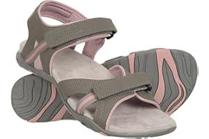 Mountain Warehouse Oia Womens Sandals - Lightweight Shoes, Flexible Beach Shoes, Cushioning Foam, Hook & Loop Fastening - For Spring Summer Walking, Travelling, Poolside