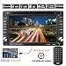 Produktbild OUTAD Autoradio GPS Navigation, 6.2'' Android 6.0 2 DIN 1080P CD Tuner/DVD VCD Player, Mirrorlink/Bluetooth Freisprecheinrichtung/WiFi/RDS/DVR/SD/TF/Lenkradsteuerung, mit Fernbedienung/GPS-Antenne