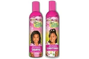 African Pride Dream Kids Olive Miracle Detangling szampon i odżywka zestaw kombi autorstwa African Pride