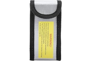 SMANDY Schutztasche Safe Bag Akku Tasche Feuerbeständige Sicherheit Tasche Explosionsgeschützte Sicherheit Tasche für Charge und Storage