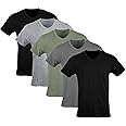 Gildan Men's V-Neck T-Shirts 5 Pack