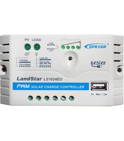 CAM2 Regolatore Di Carica Solare 30A, 12/24V, Display LCD, PWM A