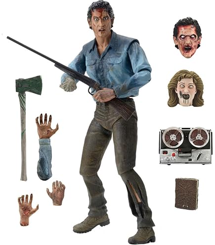Jiumaocleu Figurines Jason Voorhees – Figurine à Collectionner – Joints Mobiles en PVC – Modèle de Pose Debout pour collectionneurs et présentoirs – 18 cm
