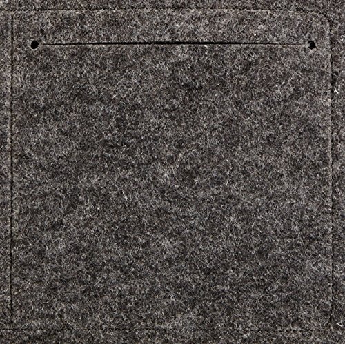 AmazonBasics Laptop-Tasche  Filz  f  r Displaygr    en bis 11 Zoll  27 94 cm   Grau