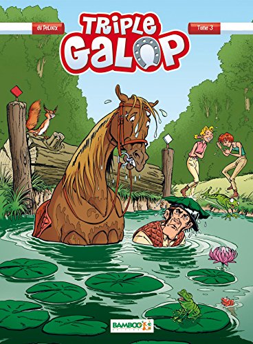 couverture de : TRIPLE GALOP - Tome 3