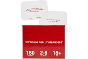 WE'RE NOT REALLY STRANGERS Card Game - an Interactive Adult Card Game and Icebreaker