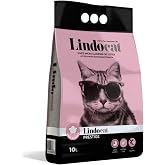 LindoCat ليندو القط الطفل مسحوق الحبوب الجميلة القط القمامة 10 لتر