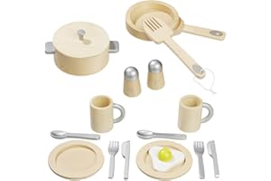 howa - Set da Cucina Giocattolo in Legno 4868