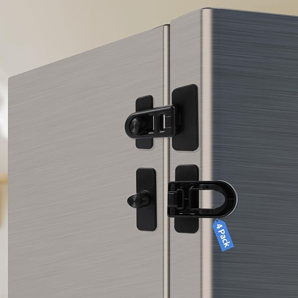 Serratura Sicurezza Frigorifero | 2 Pezzi | Anti-Bambino E Animali - Foto 3