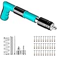 Nexllent Manual Steel Nail Gun Tool | Mini Nail Fixation Tool | Portable Mini Nail Shooting Machine | Nail Wall Fixing Tool | Household Woodworking Accessories with 16 Nail