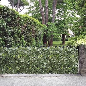 VERDELOOK Sempreverde® Point, Siepe Artificiale 1x3 m, Foglia edera, Decorazioni Giardino VERDELOOK VERDELOOK Sempreverde® Point, Siepe Artificiale 1x3 m, Foglia edera, Decorazioni Giardino