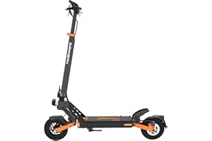 KuKirin G2 Pro Patinete Eléctrico, 48V, Autonomía 55km, Neumáticos Tubeless 9 Pulgadas, Freno Disco Doble, Suspensión Doble, Negro