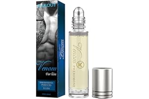 Weshaso Venom Parfum Phéromones Femme Flavor,Parfums Femme,Venom Parfum Phéromones,Cologne à l'huile infusée aux phéromones à Bille,Sexy Roller Pheromone Parfum Unisexe Homme et Femme(Man 01*1)