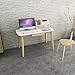 Produktbild einstellbar Computer Schreibtisch Massivholz Desktop Computer Schreibtisch Startseite Einfache Schreiben Kleine Schreibtisch Tisch Mit Schublade Größe Optional Kann gedreht werden ( größe : 120cm )