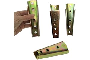 KAFENDA Sofa-Verbindungsstücke, Sofa-Armlehneneinsätze, Sofa-Schiebebettgestell-Zubehör, Möbelverbinder (4 Stück)