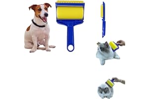 XINCHEND Spirado Brosse à Poils d'Animals pour Chat et Animaux de Compagnie - Ramasse Poils