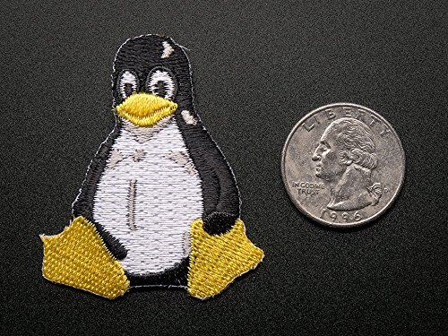 Adafruit Linux "Tux" Penguin - Skill badge, iron-on patch [ADA553]