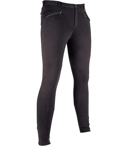 Pantalon D'équitation Homme Asmar Equestrian Taille S - Noir, Modèle AH1598