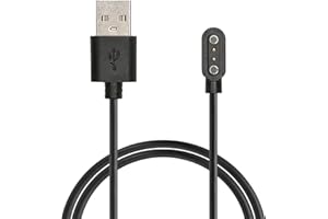 kwmobile Kabel USB do ładowania, 100 cm, czarny, kompatybilny z CMF Watch Pro 2 / Watch Pro 1